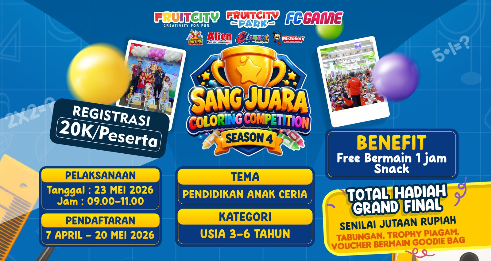 Lomba Mewarnai Nasional - Sang Juara S4