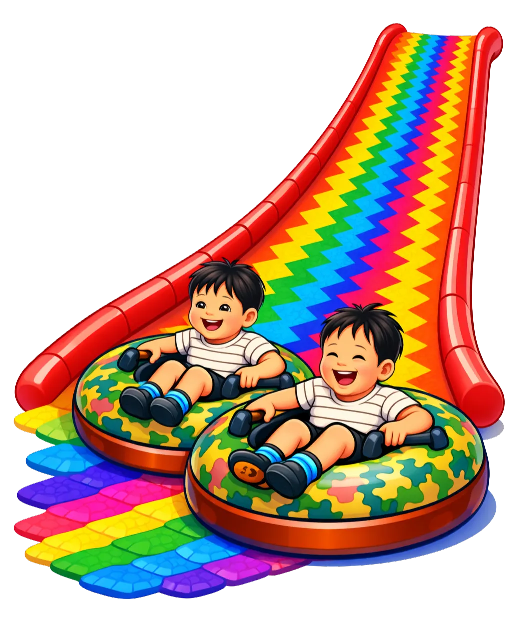 Wahana Rainbow Slide